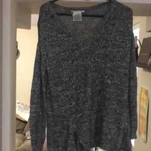 Dark Charcoal BCBGENERATION V-neck Sweater (M/L)